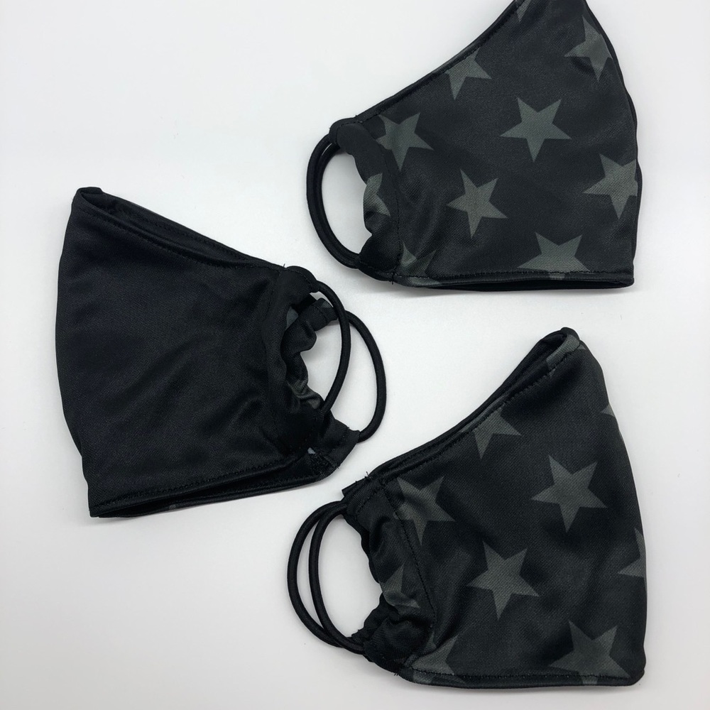Three athletic sport face masks - brand new!